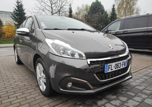 Peugeot 208 cena 26900 przebieg: 48000, rok produkcji 2019 z Ryki małe 46